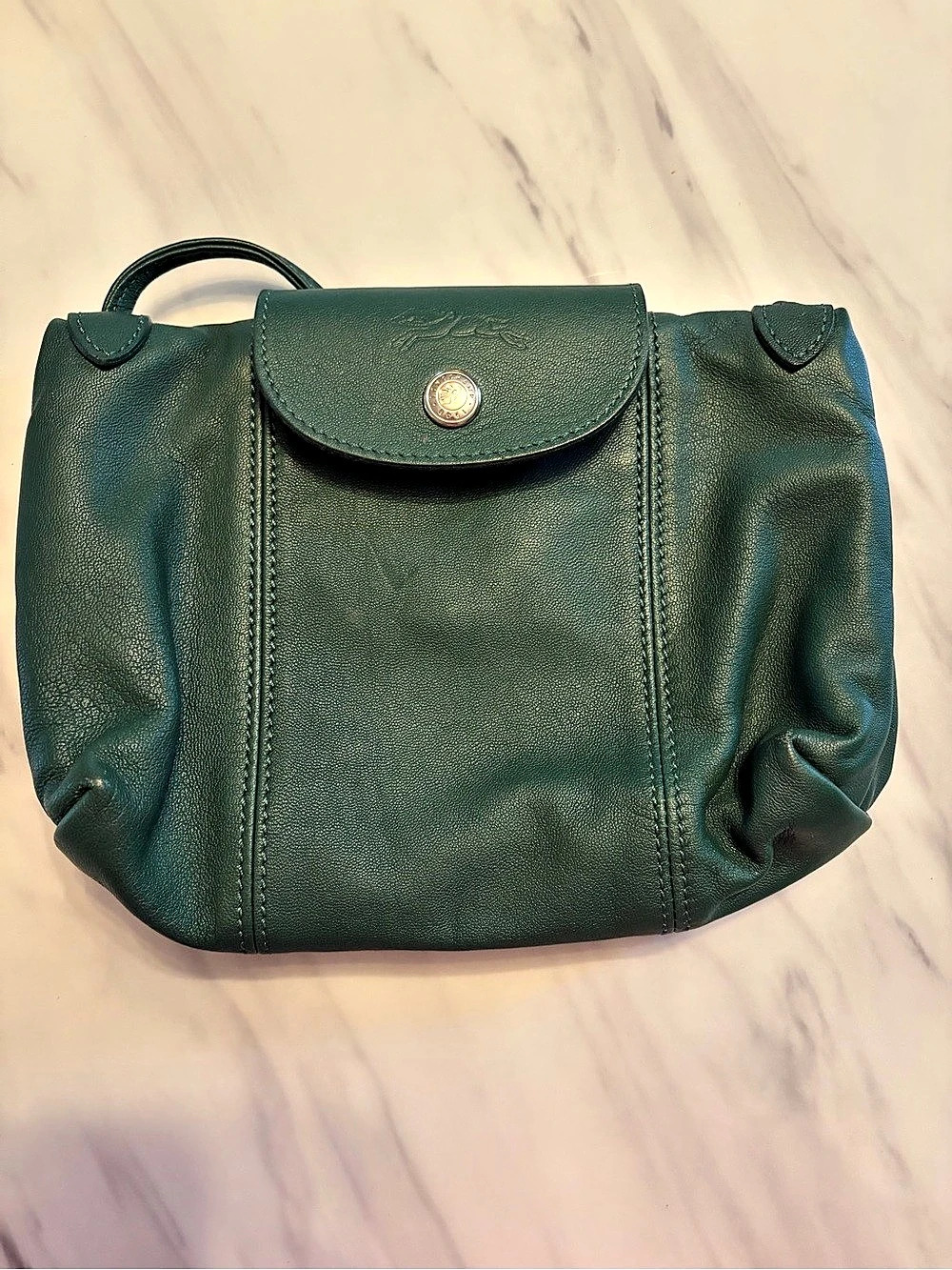 Longchamp Green Crossbody Bag